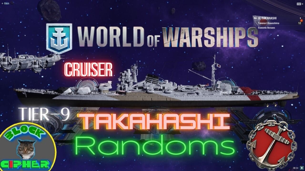 Playing In Randoms mode/Tier-9 TAKAHASHI/IJN Cruiser | World of Warships