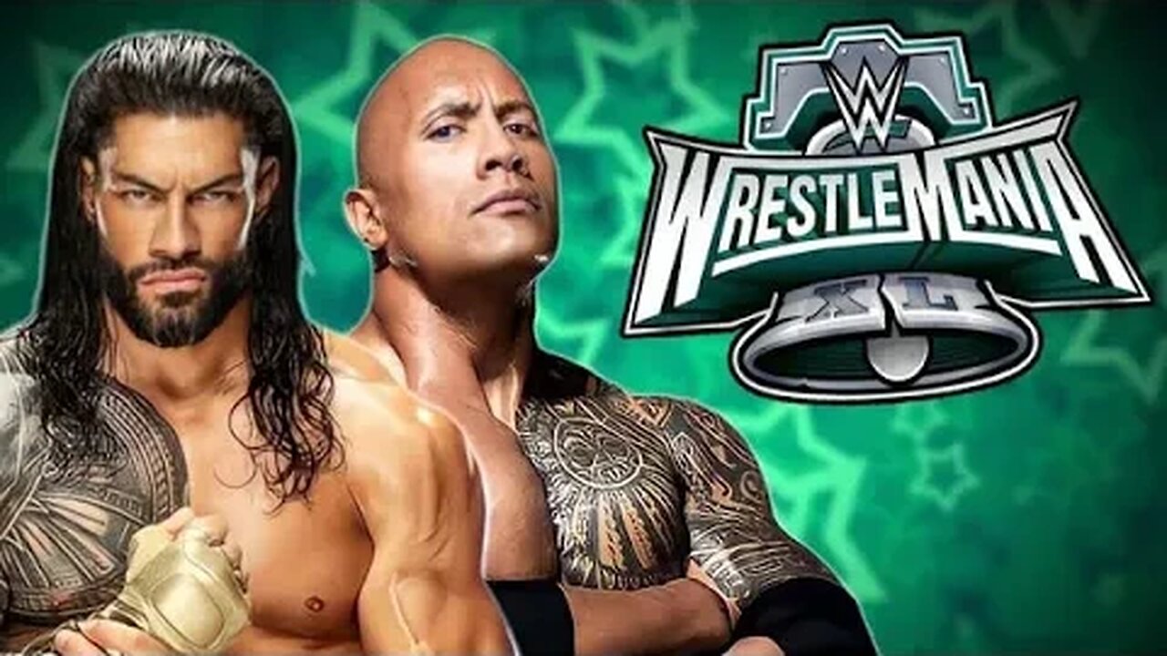 THE ROCK MIGHT FACE ROMAN REIGNS AT WRESTLEMANIA 40