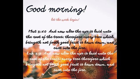 Good Morning! 071023