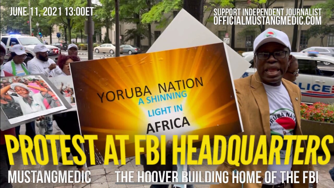 Protest at FBI Headquarters