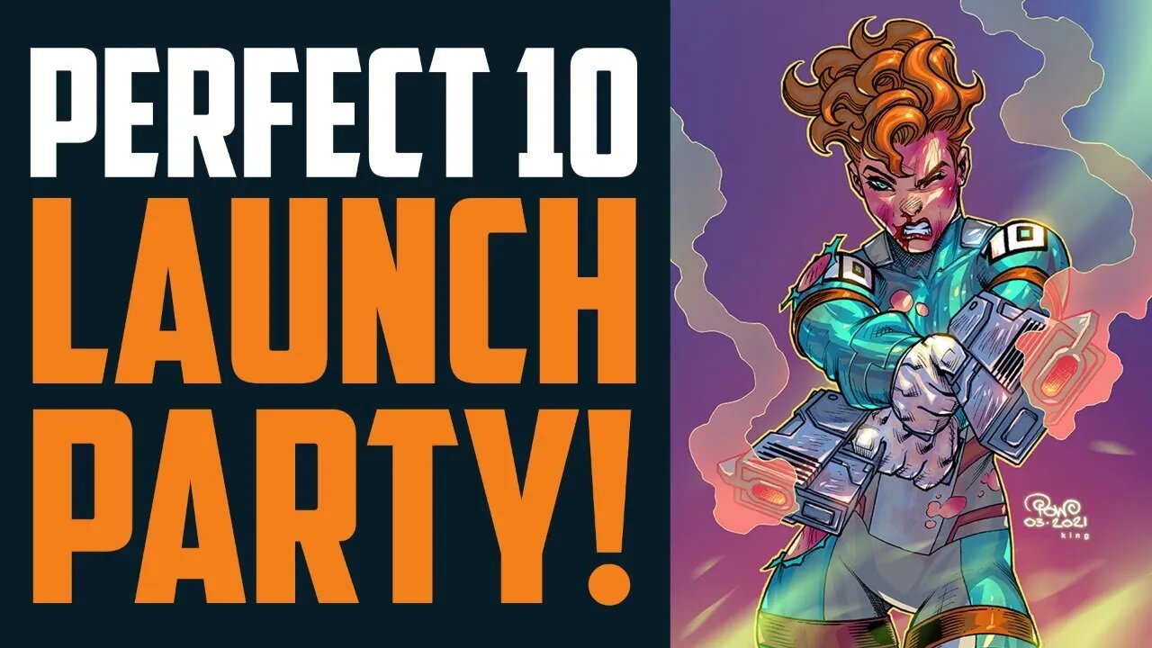 PERFECT 10 Issue #3 Launch Party!!! w/ Dave Brink / Genuine Comics & Pow Rodrix