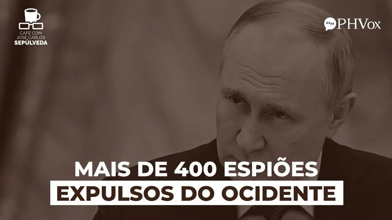 Espiões russos expulsos do Ocidente em massa