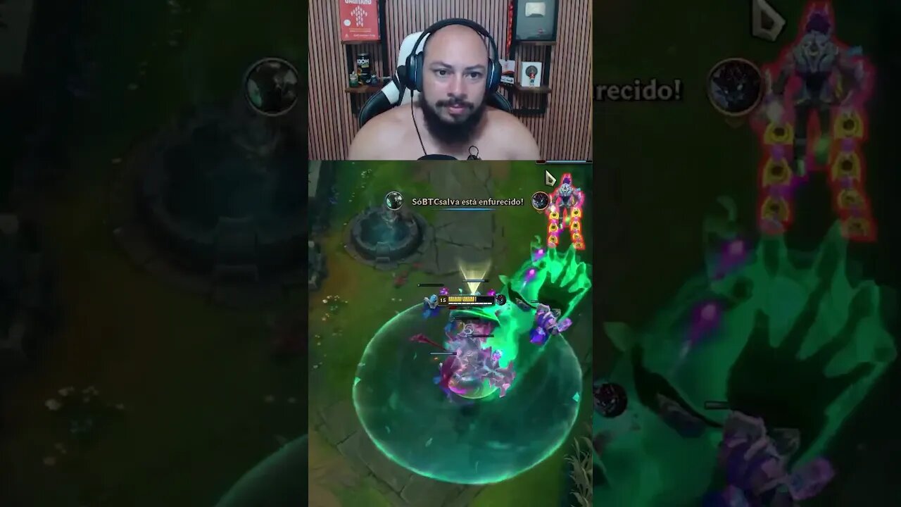 Usei o Zhonya errado, mas o que importa é que Mordekaiser é balanceado