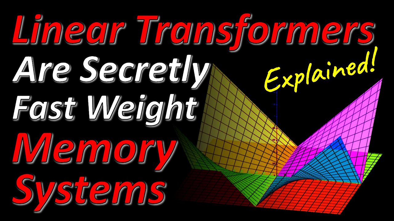 Linear Transformers Are Secretly Fast Weight Memory Systems (Machine Learning Paper Explained)