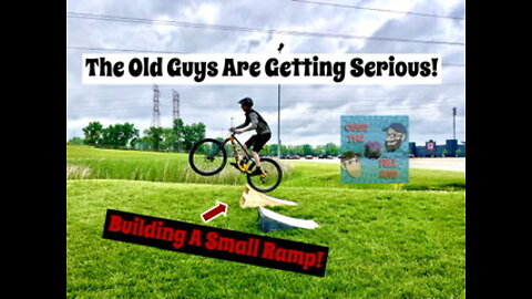 Building A Small Ramp! But Do We Have The Courage To Jump It!