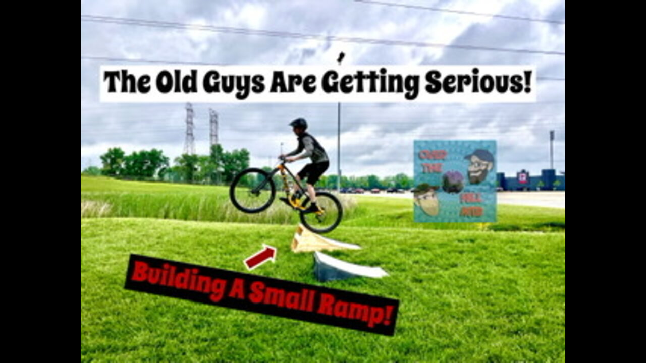 Building A Small Ramp! But Do We Have The Courage To Jump It!