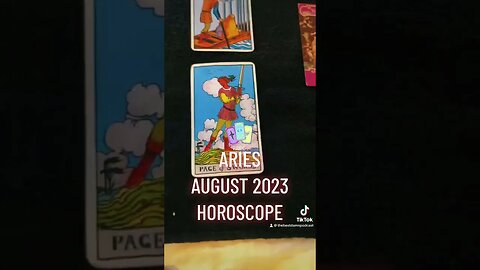 ARIES ♈️ August 2023 Horoscope #aries #datingadvice #tarot