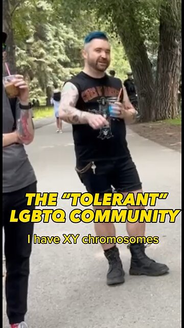The “Tolerant” LGBT Community? | “There Are Only 2 Genders” Street Debate
