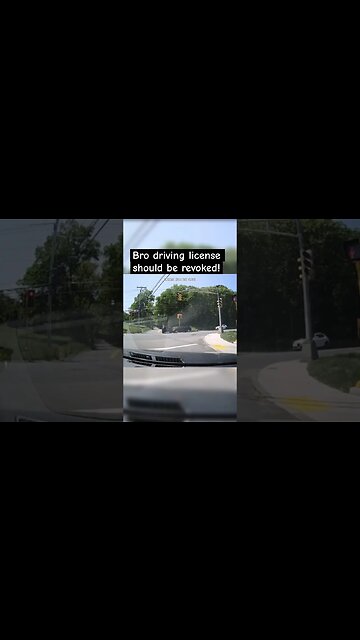 He should be banned from driving for life! #shorts #youtubeshorts #shortvideo #viral