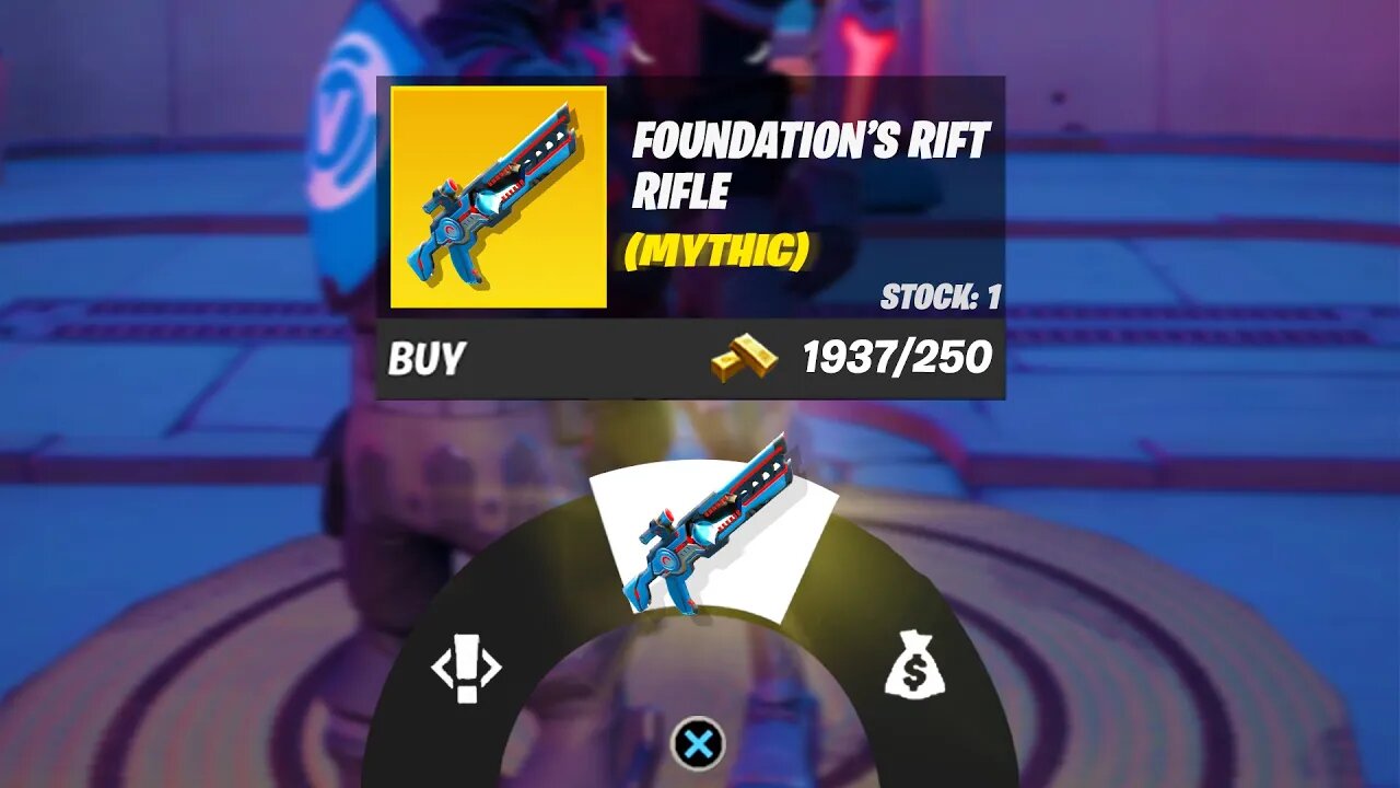 FOUNDATION Secret Weapon FINALLY in Fortnite!