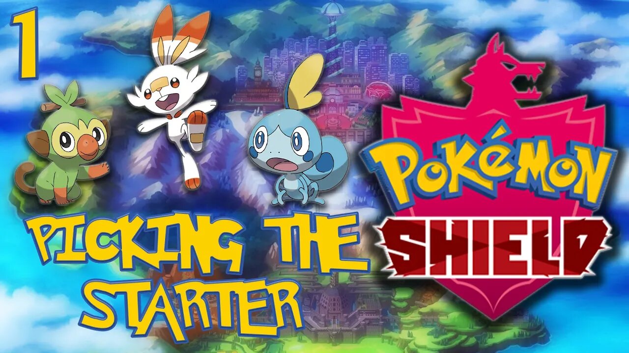 BELIEVE IN THE SHIELD | Pokemon Shield Playthrough Nuzlocke Ep. 1 (LIVE)