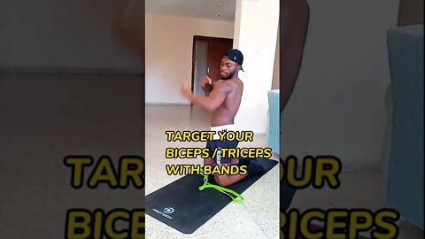 Big Biceps Workout (Only Bands)