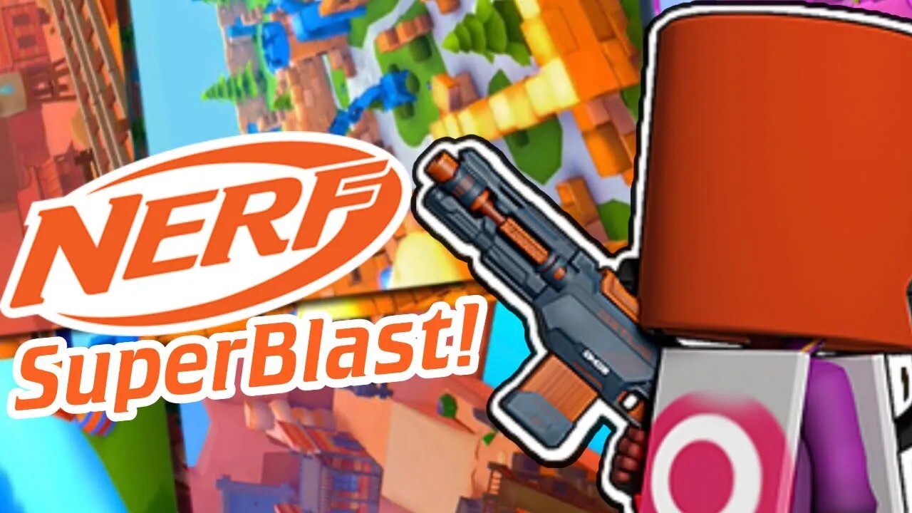 *NEW* NERF Shooting Game!