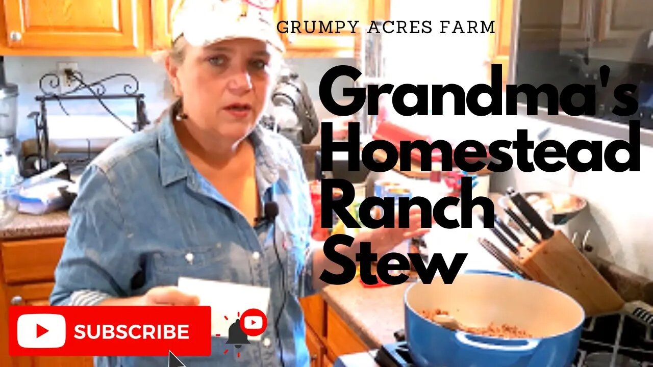 Back To Our Roots: Homestead Ranch Stew Recipe