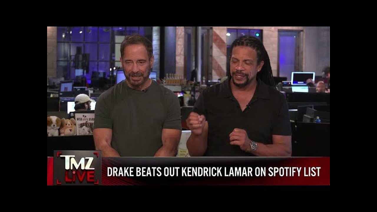 Drake Tops Spotify Global & U.S. as No. 1 Rapper for 2024 | TMZ Live