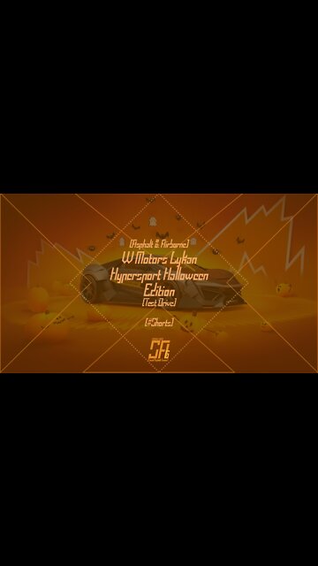 [Asphalt 8: Airborne (A8)] W Motors Lykan Hypersport Halloween Edition | Test Drive | #Shorts Clip