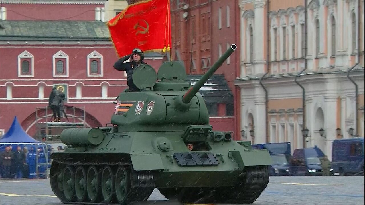 Parade millitaire du jour de la victoire en Russie le 9 Mai 2024