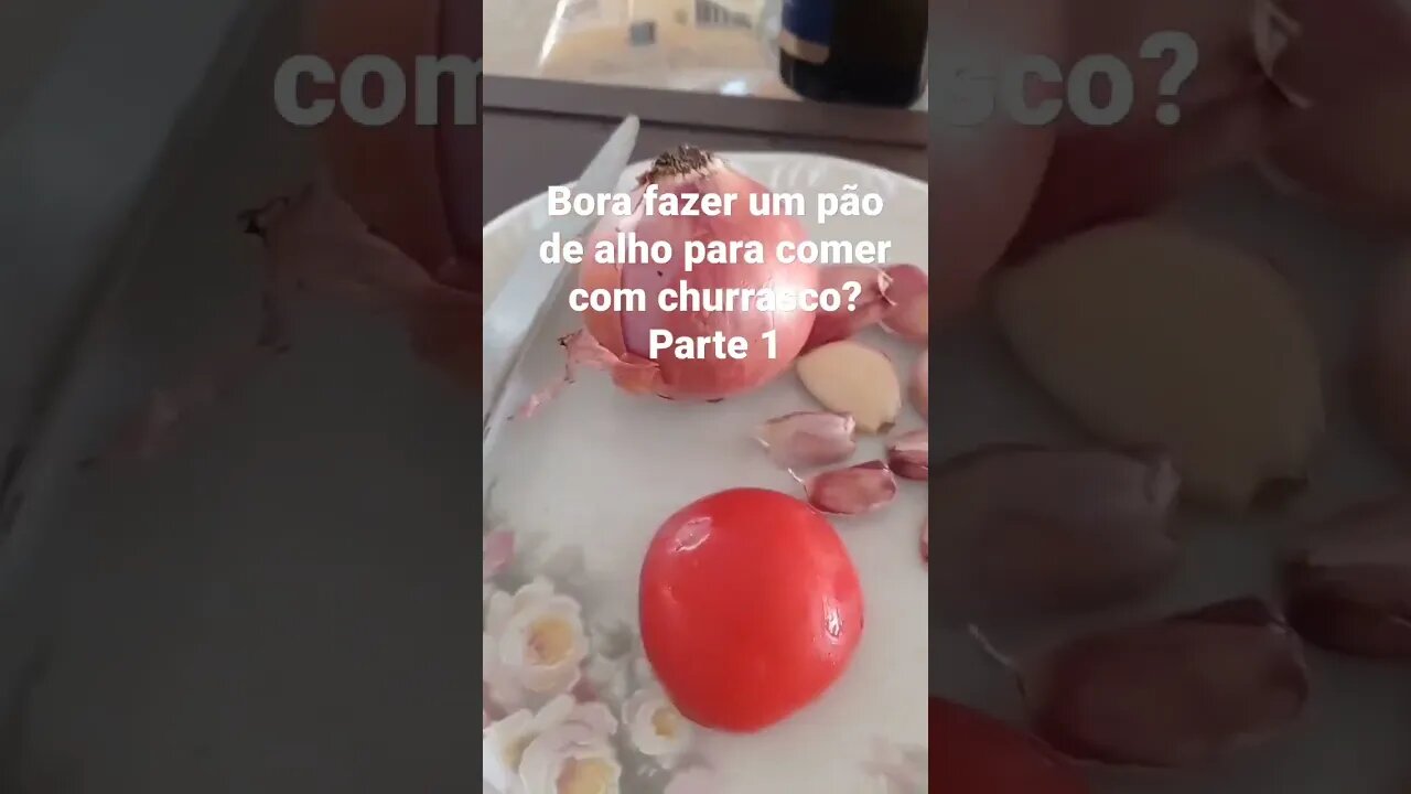 Como fazer pão de alho parte 1 #tendeuecoisarada