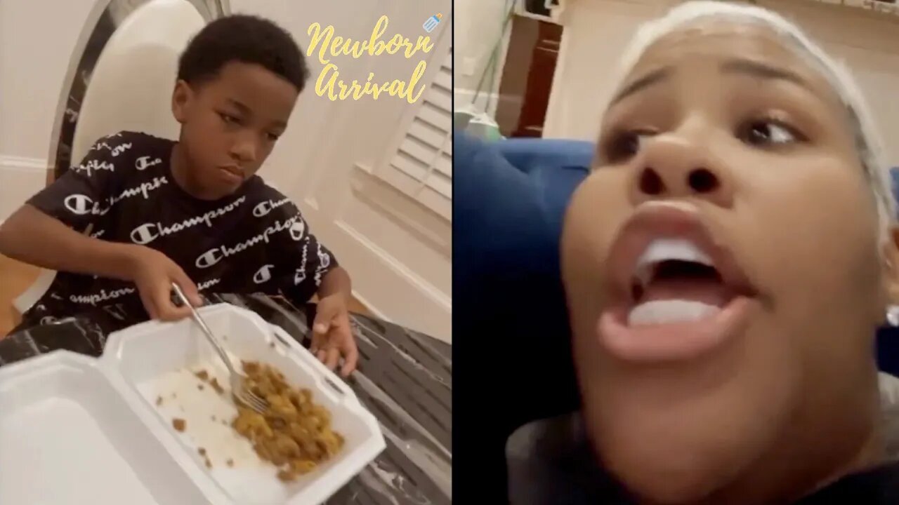 Akbar V Heated Sons Want Cereal Instead Of Her Hamburger Helper For Dinner! 😡