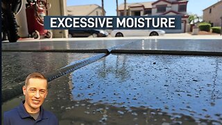 Excessive Moisture Below Your Home | Garage Floor Heaving and Walkway Settlement