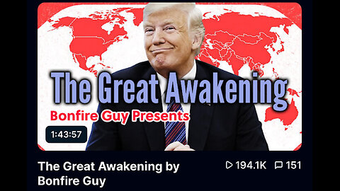 The GREAT AWAKENING