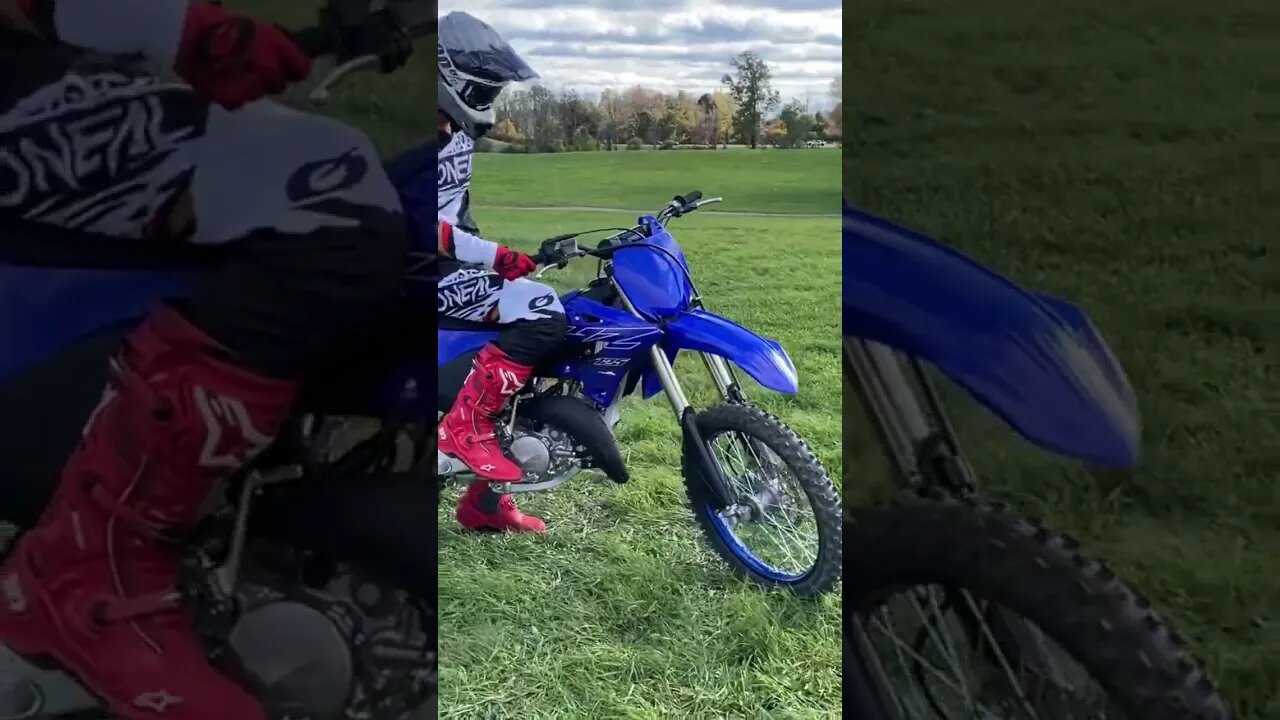 YZ125 RAW SOUND #shorts