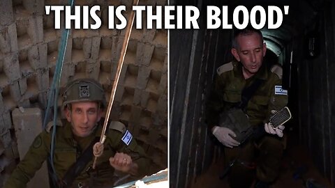 Inside 'horrific' terror tunnel where Hamas executed 6 Israeli hostages in the dark 20m underground