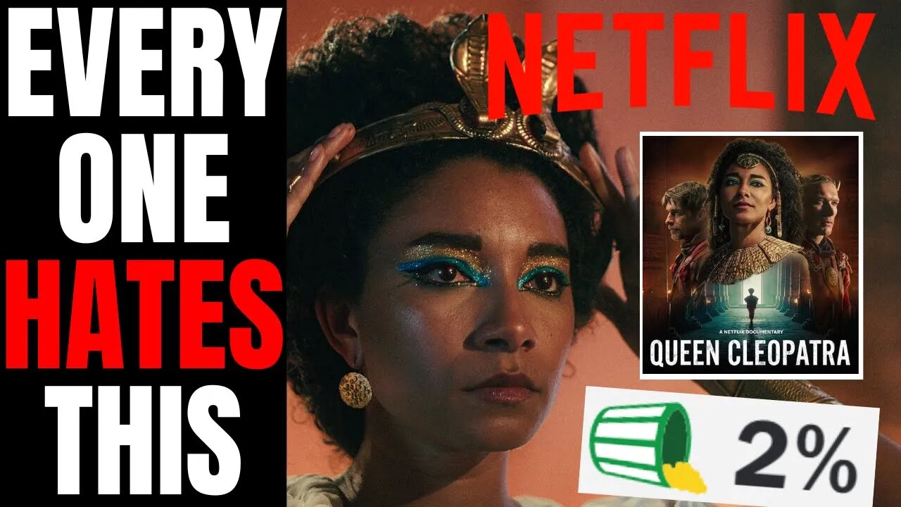 Black Cleopatra Hits ROCK BOTTOM For Netflix After BACKLASH | Ratings Are AWFUL, Media Blames Racism