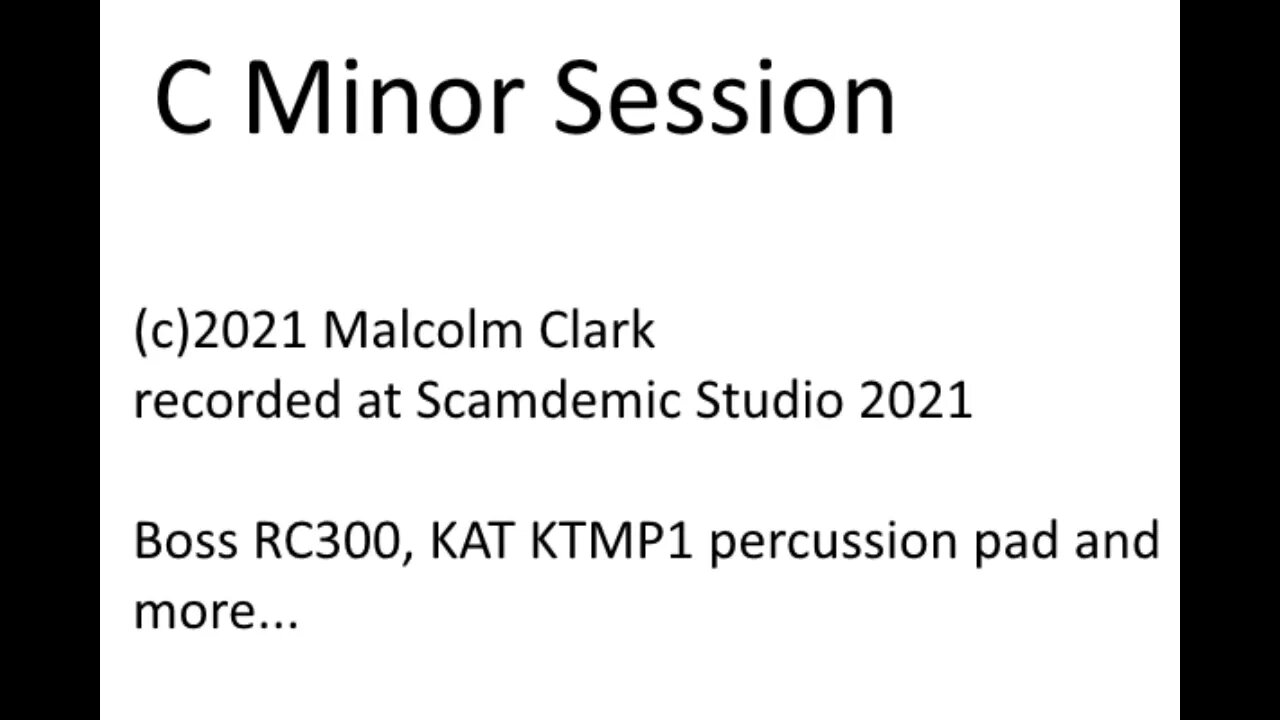 C Minor Session