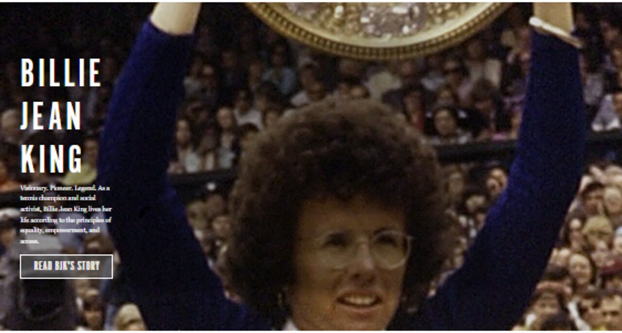 BILLIE JEAN KING-US OPEN-SERENA-AGAIN WILL YOU TRANSFORM ENVIR LIKE BJK DID A COMMERCIAL FOR