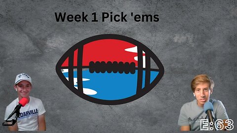 Week 1 Pick 'ems