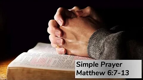 Simple Prayer