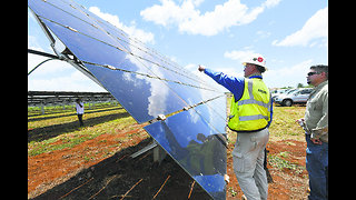 Hawaii's largest solar block goes online