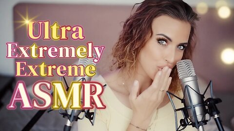 ASMR Gina Carla 👄 Ultra Extreme High Sensitive Mouth Sounds! Very Close Up Whispering!