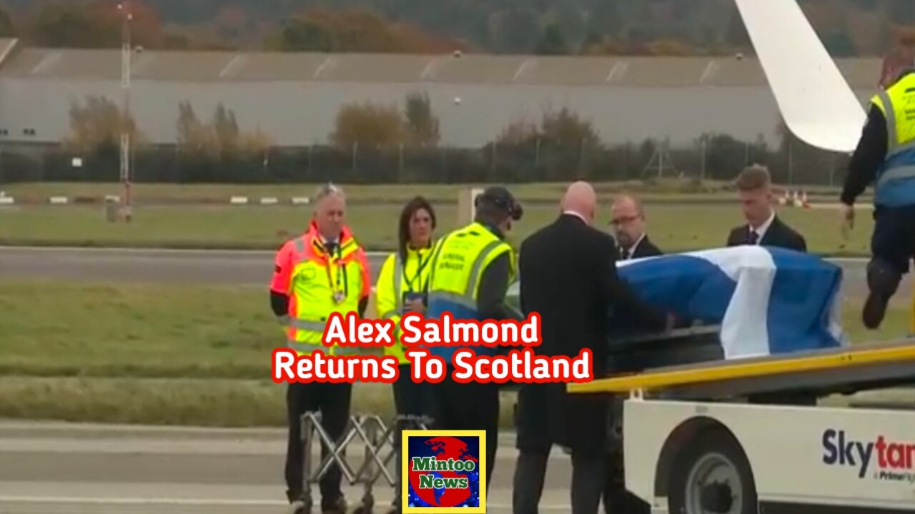 Alex Salmond: Former first minister's body returns to Scotland