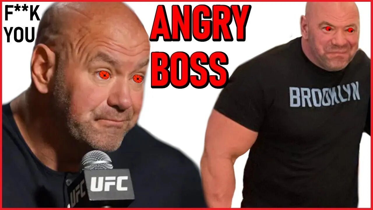 Never Ever Upset Dana White