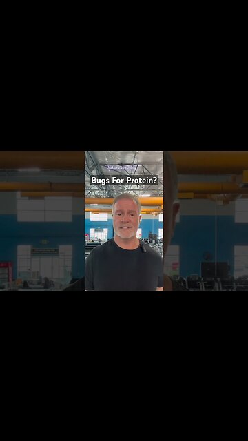 Are Bugs A Good Source Of Protein? #shorts