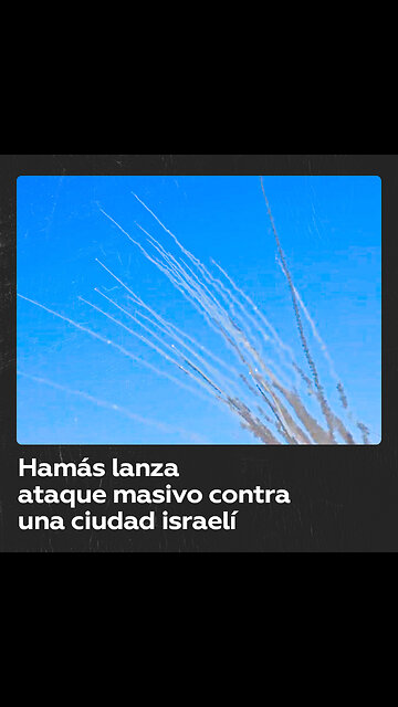 Hamás lanza un ataque con “cientos” de misiles contra la ciudad israelí de Ascalón