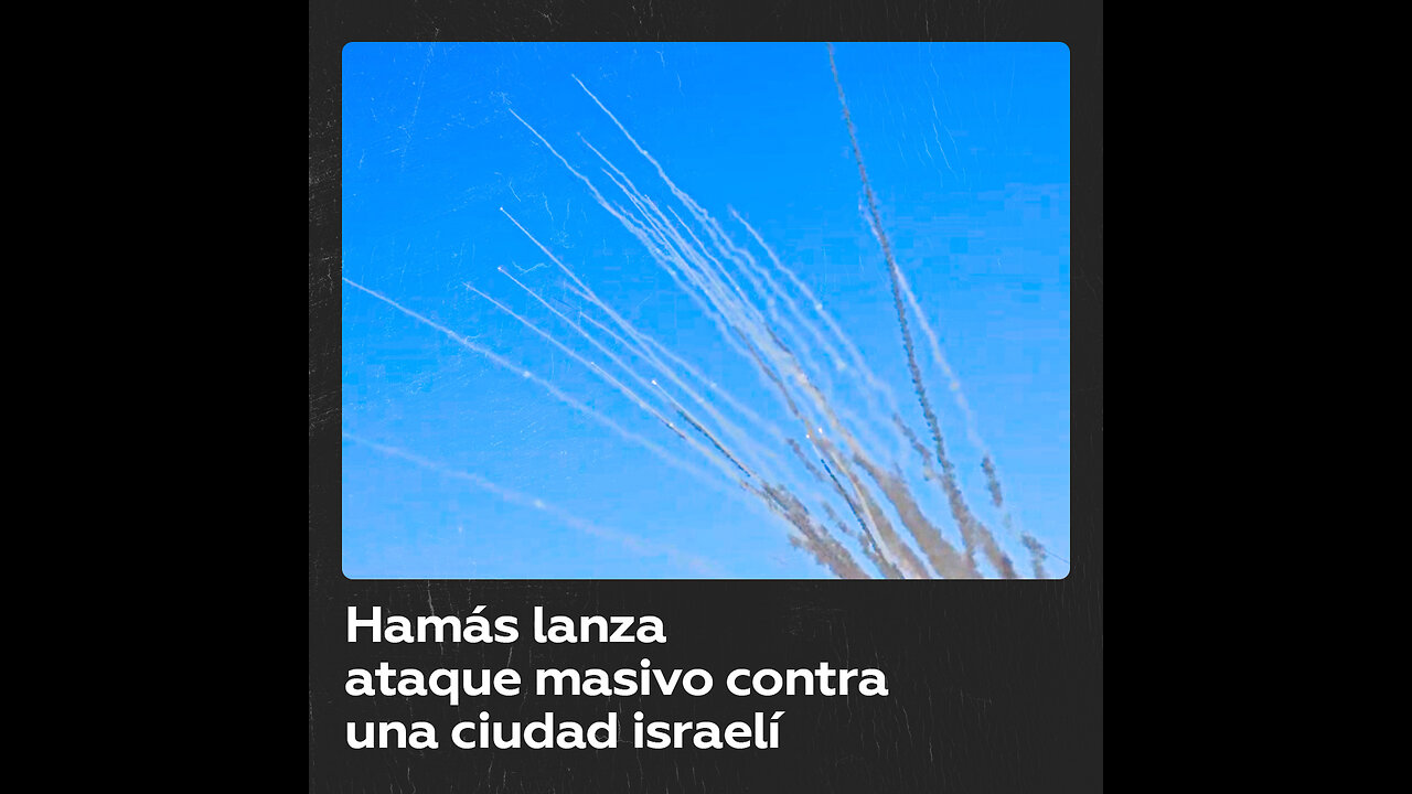 Hamás lanza un ataque con “cientos” de misiles contra la ciudad israelí de Ascalón