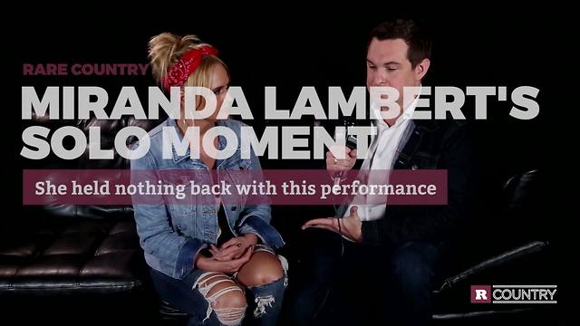 Miranda Lambert's solo moment | Rare Country