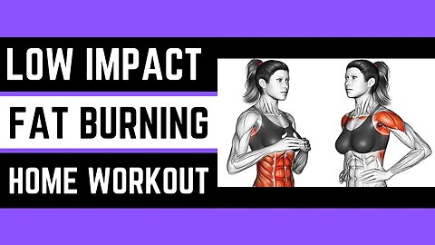 Low impact, beginner, fat burning, home workout. ALL standing!