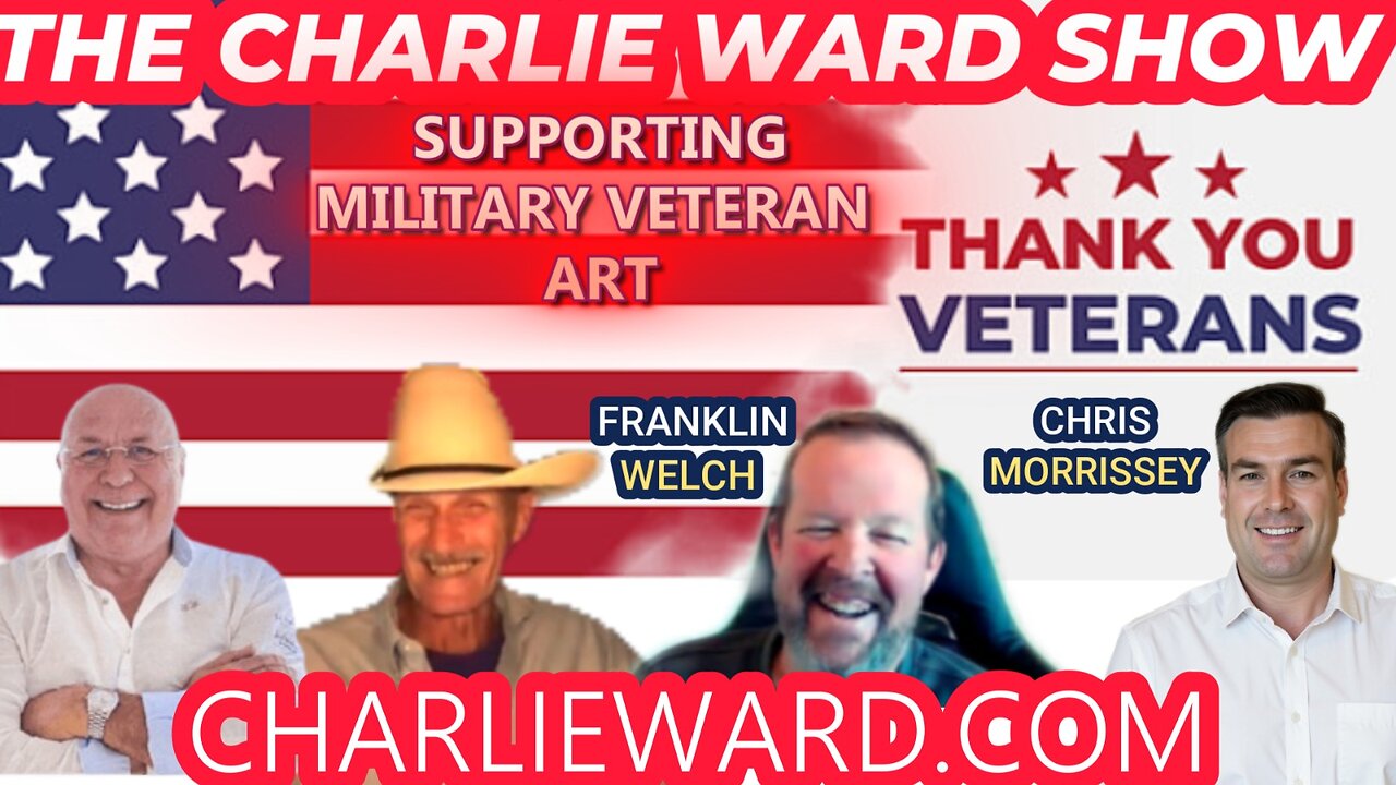 SUPPORTING MILITARY VETERAN ART WITH PAUL BROOKER, FRANKLIN WELCH & CHRIS MORRISSEY