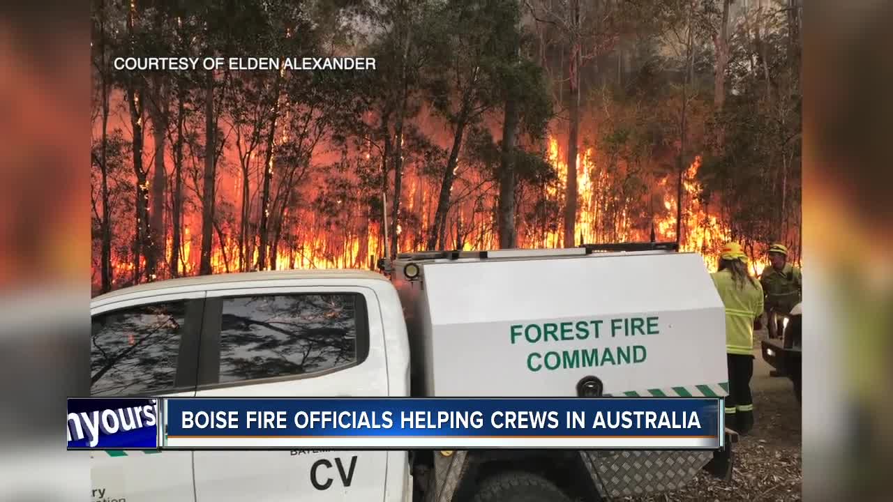 Boise fire professionals helping in Australia