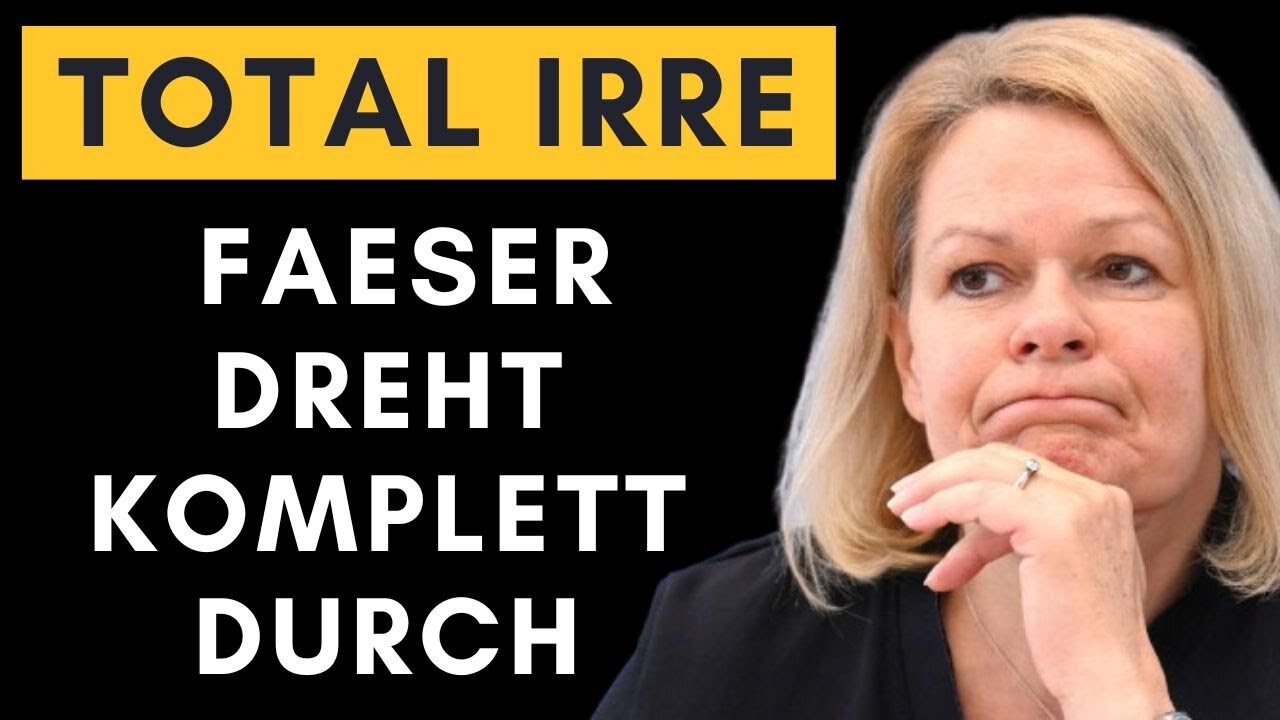 Kein Fake: Faeser verbietet Modemarke Chanel!@Alexander Raue🙈