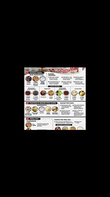 HOMEMADE SNACKS TO KEEP YOU HEALTHY ON THE GO