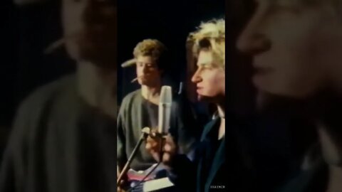 #u2 #new years day 2 #les enfants du rock #french TV #1983 #shorts