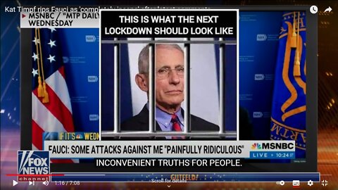 SUSPECT NO 1 BEHIND SABOTAGE & PLANS FOR GENOCIDE - FAUCI MONSTER