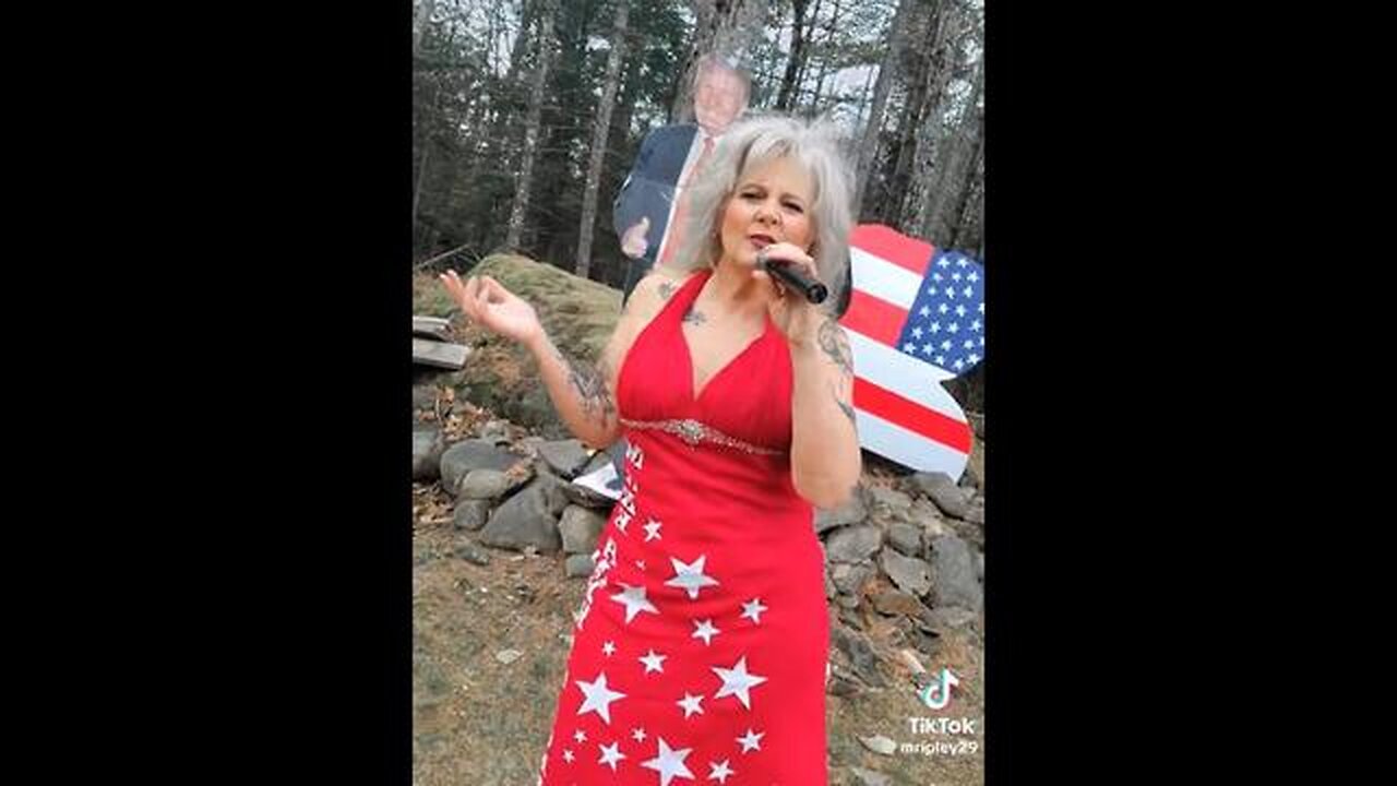 Who else thinks this sister did a good job with the song about President Donald J. Trump?