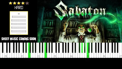 SABATON - Father - (HARD) Piano Tutorial