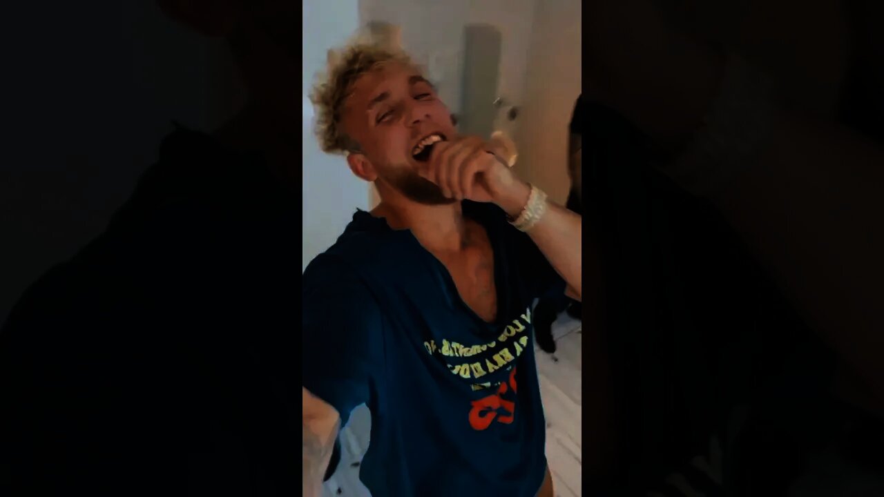 Jake Paul Reacts after Floyd Mayweather Brawl